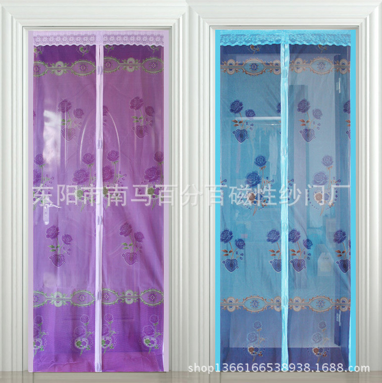 磁性软纱门帘 免穿磁条设计，高档防蚊，守护家居清爽